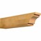 Ekena Millwork Mediterranean Rough Sawn Rafter Tail, Western Red Cedar, 6"W x 8"H x 36"L RFT06X08X36MED00RWR - alternate 1